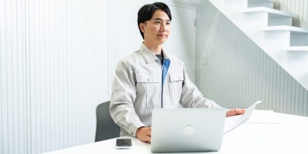 パソコンと男性