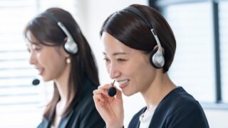 コールセンターのオペレーター