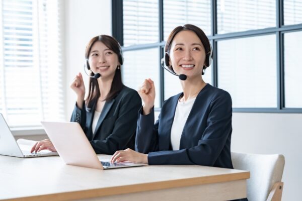 オペレーターの女性たち