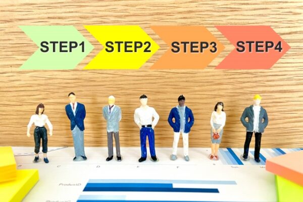ステップ１から４まで
